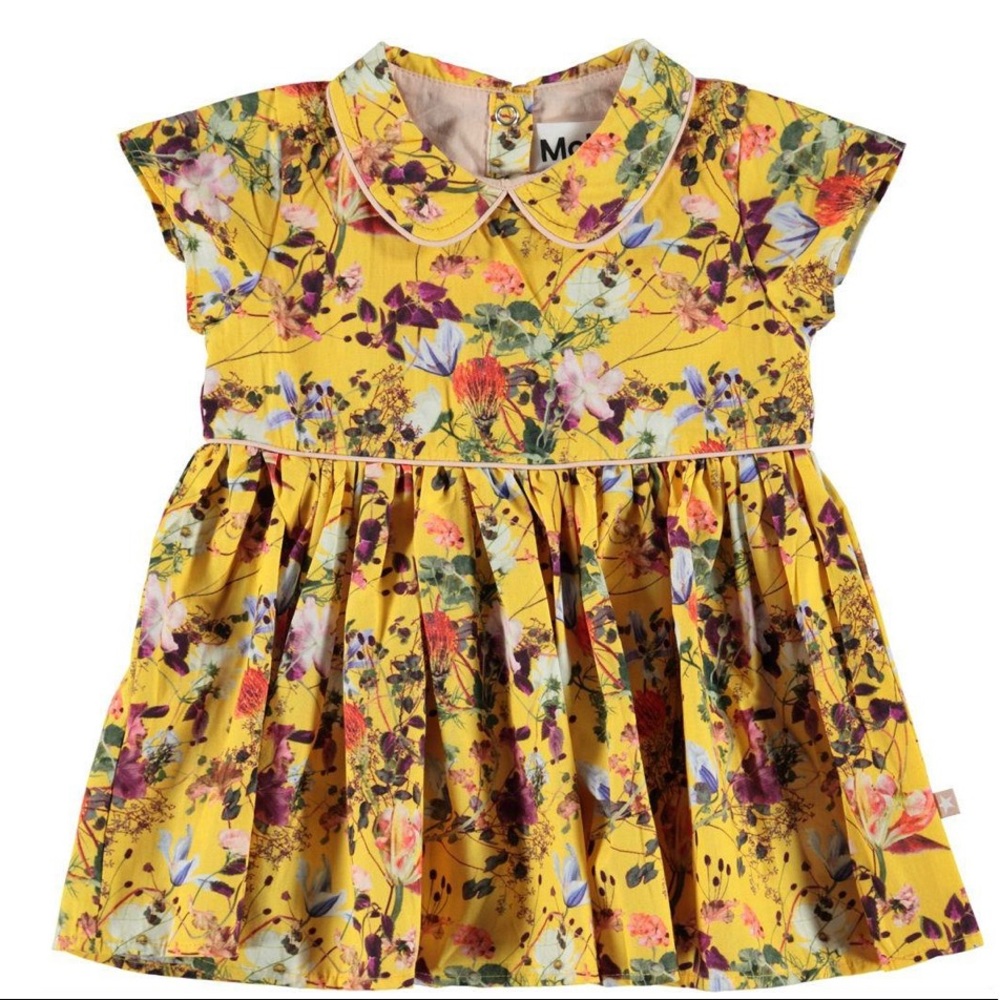 Molo poplin floral (wildflower) dress